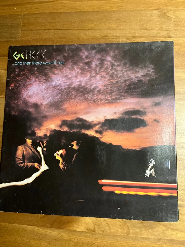 Disque vinyle 33 tours Genesis « And then there were three »