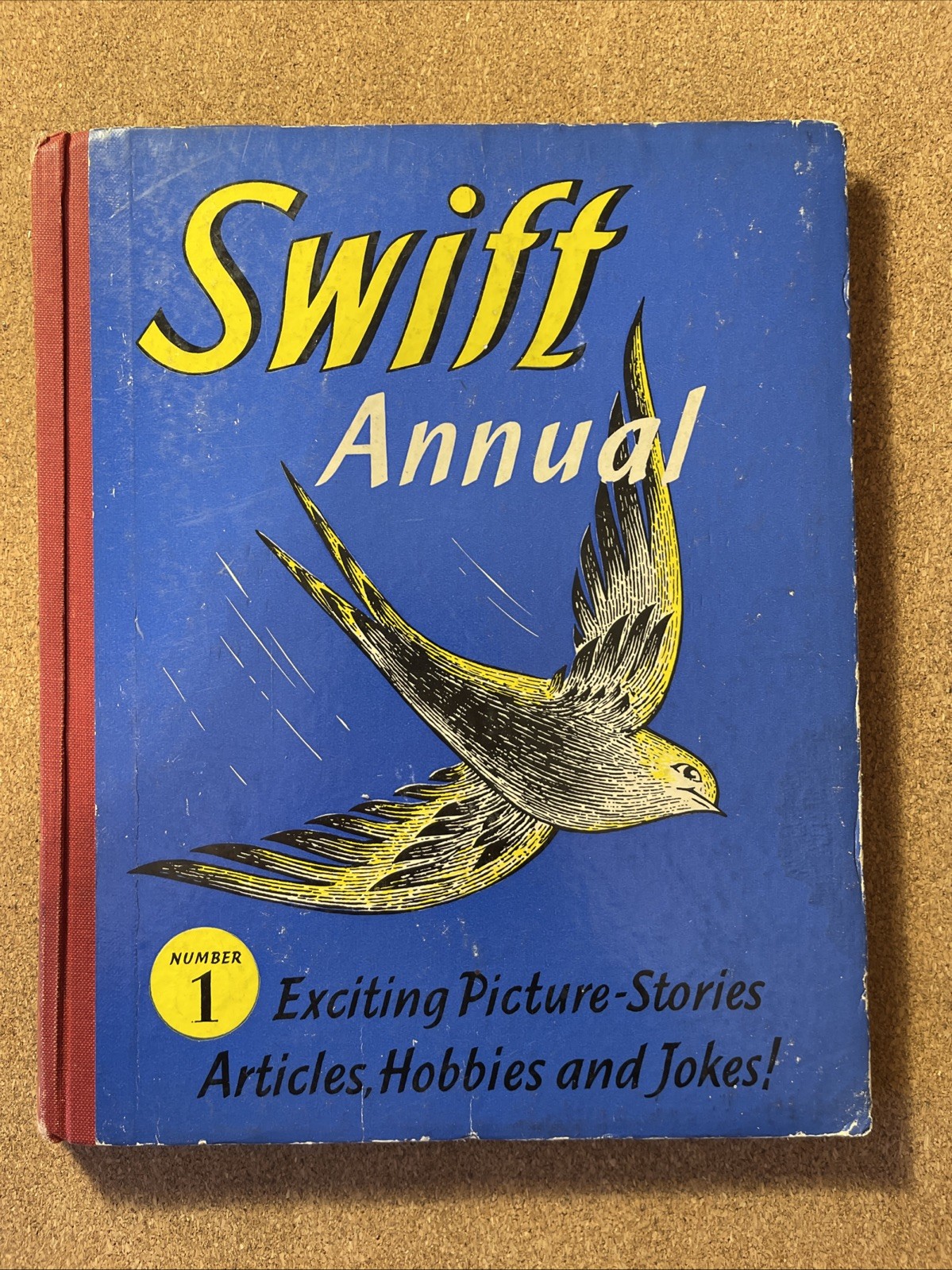 Swift Annual #1 1954 Good Cond. Rare. Pencil Inscription. Not price clipped