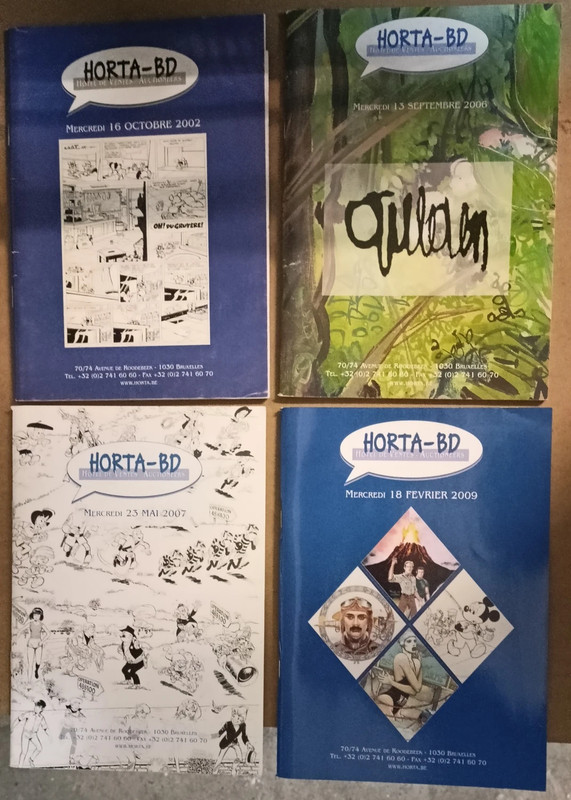 Catalogues Horta BD 2002 2006 2007 2009