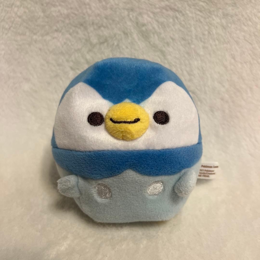 Pokemon Centro Mugyutto Piplup Peluche Bead Mascotte Portachiavi 2021 Giappone