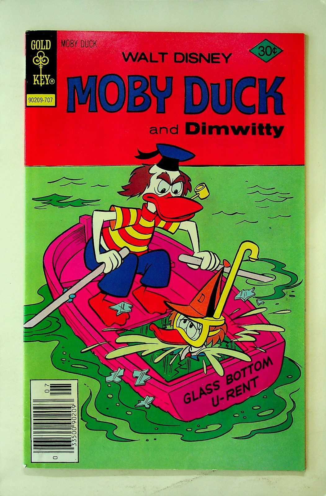 Moby Duck - Walt Disney #27 (luglio 1977, Gold Key) - Ottimo/Bene