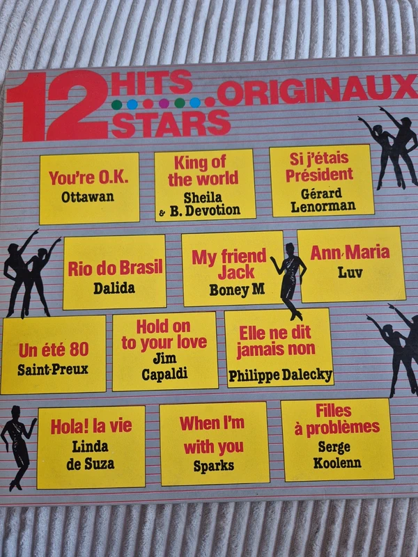Lp hits originaux ottawan  sparks boney m dalida