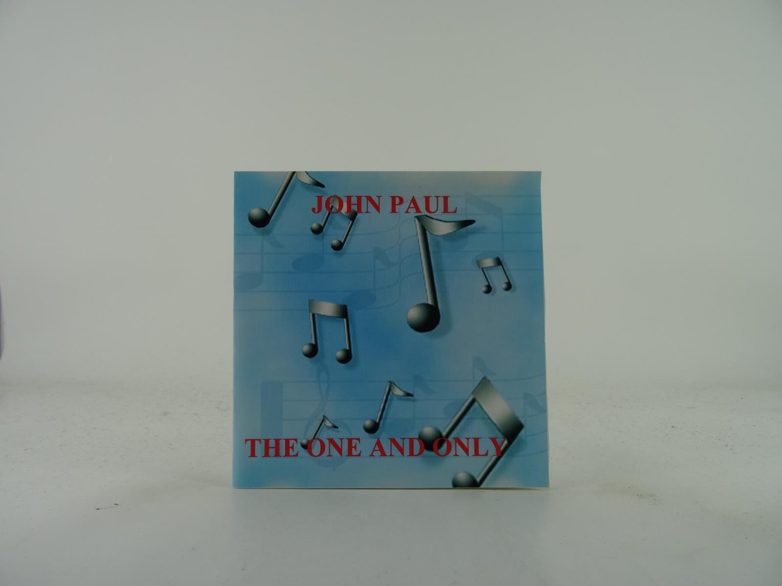 JOHN PAUL THE ONE AND ONLY (150) 10 Track Promo CD Album plus Plastic Sleeve 
