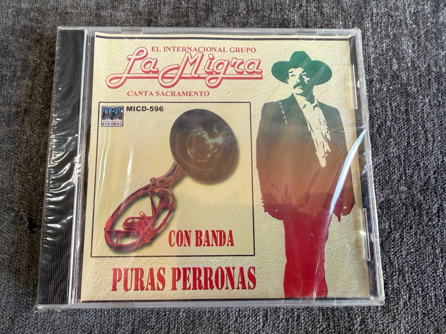 La Migra - Puras Perronas Con Banda CD New Sealed MICD-596 Mar International
