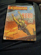 Commando storie di guerra in foto Regno Unito Dc Thompson 207 tascabile vintage 1966