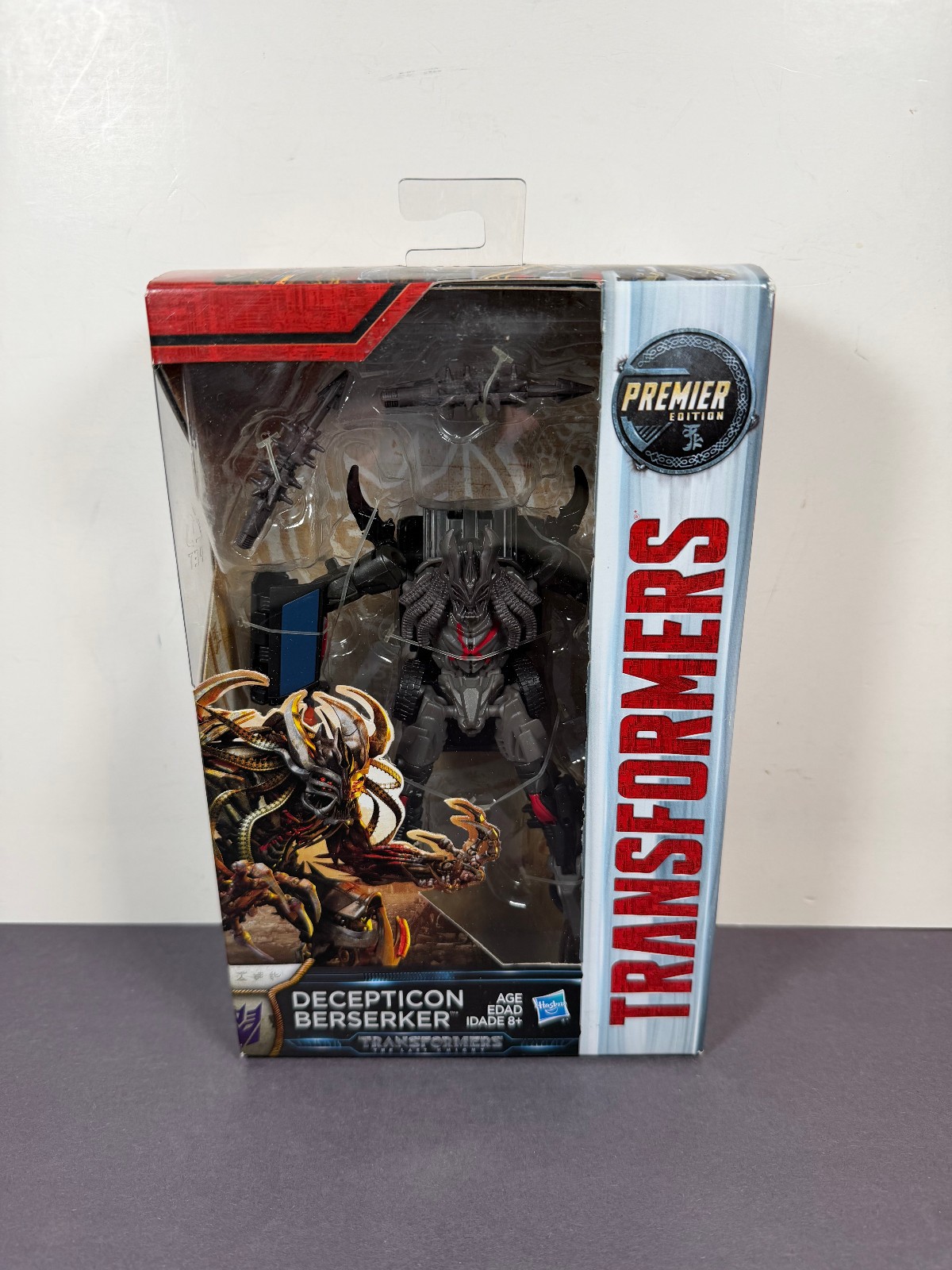 Transformers The Last Knight DECEPTICON BERSERKER Premier Figure 2016 Hasbro SL