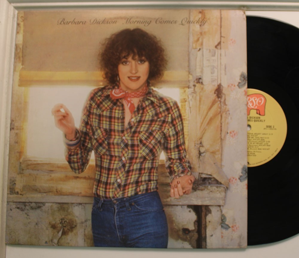 Barbara Dickson Lp Morning Comes Quickly On Rso - Vg++ / Vg++