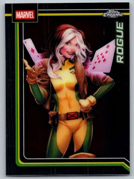 2026 Rogue 099 Topps rifrattore cromato quasi nuovo