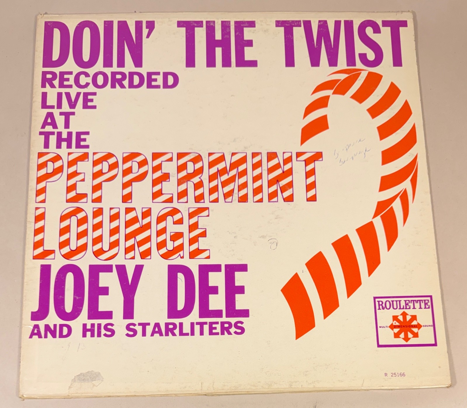 Joey Dee & The Starliters, Doin’ The Twist At The Peppermint Lounge Record VG