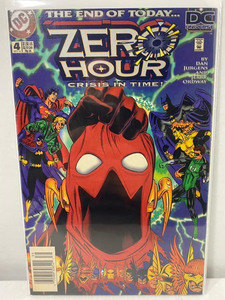 34299: DC COMICS ZERO HOUR: CRISIS IN TIME #4 VF Grade