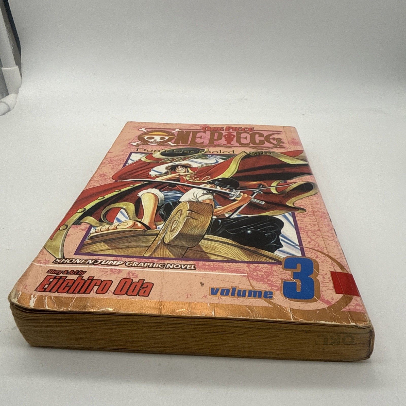 One piece manga vol 3 lamina d'oro