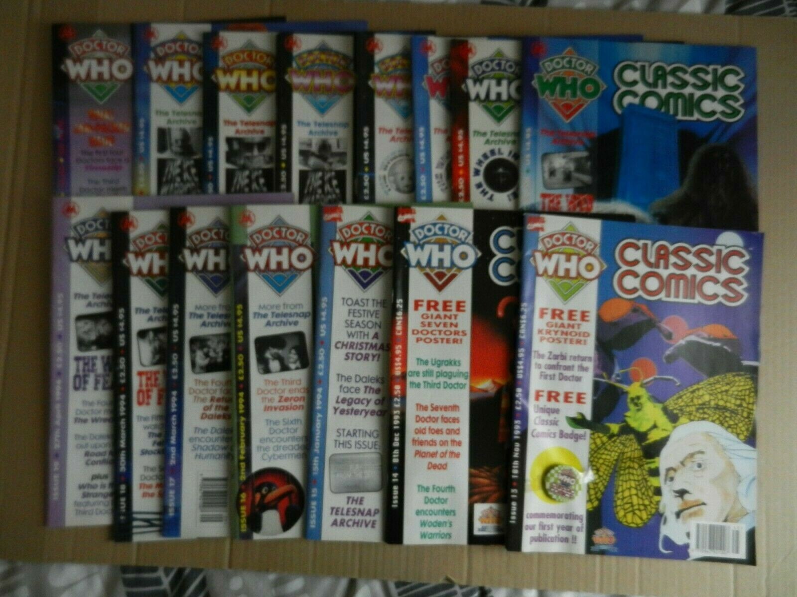 Doctor Who Classic Comics #13-27 (1993-4) [Marvel UK]
