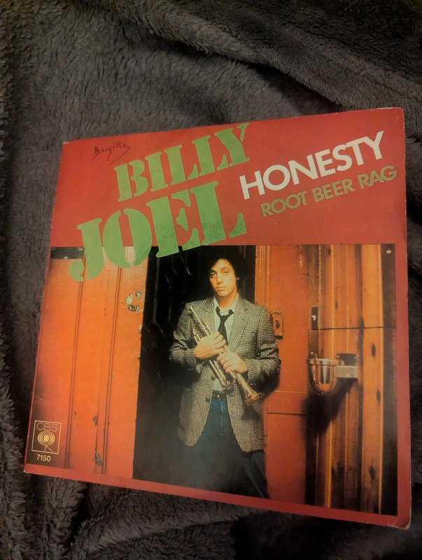 Billy Joel Honesty Root beer rag vinyle 45 tours