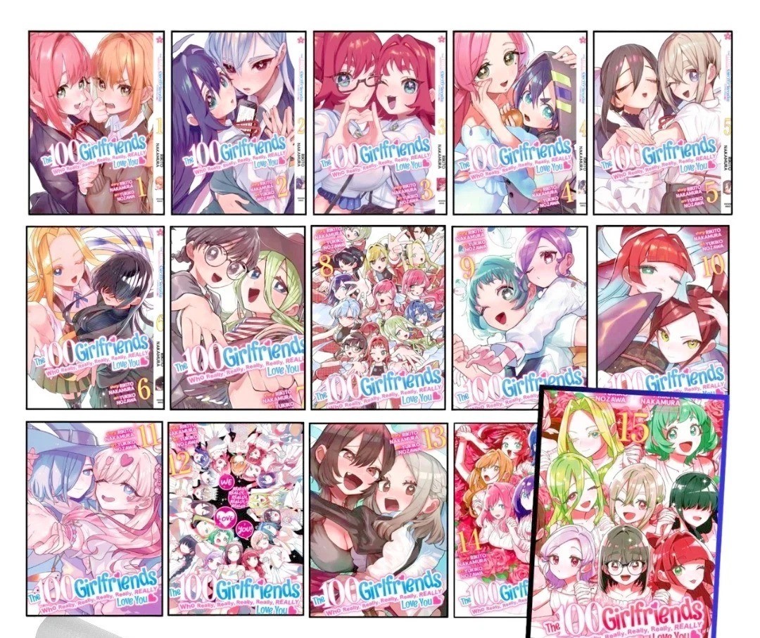 Le 100 amiche che ti amano davvero davvero volume 1-16 fumetto