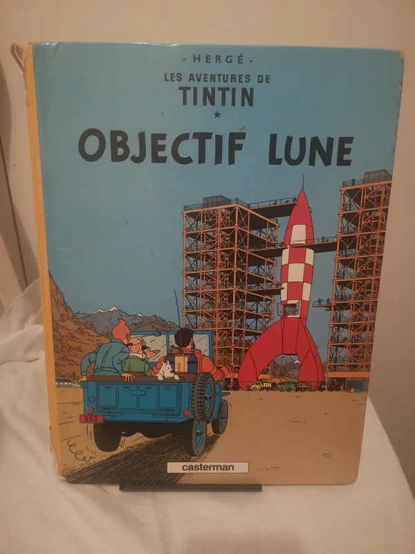 Tintin – Objectif Lune – Hergé – Casterman