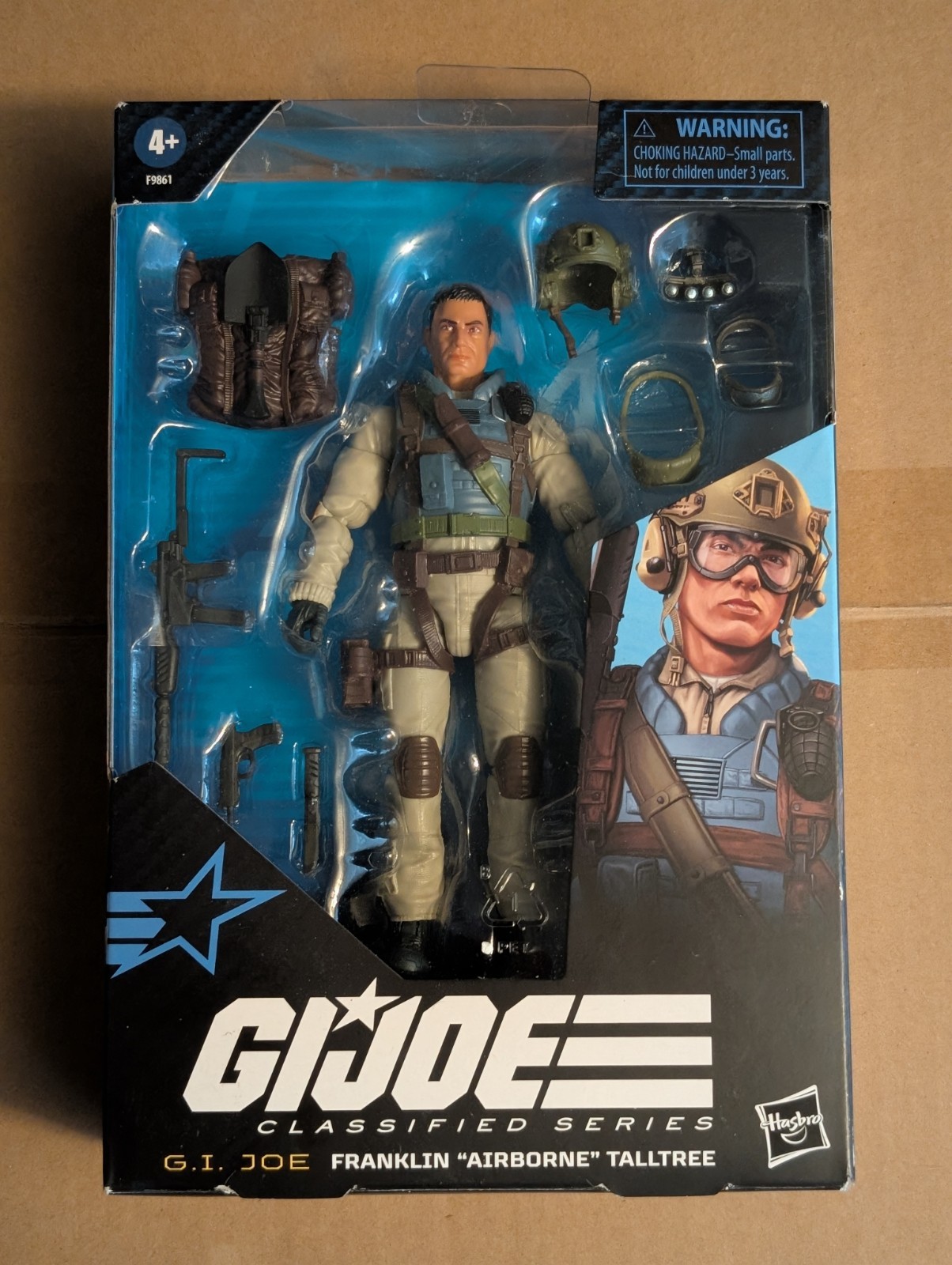 Hasbro G.I. Joe Classified Series #115, Franklin Airborne Talltree