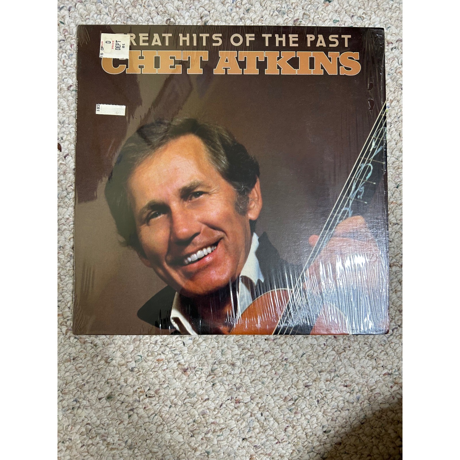 Chet Atkins Great Hits of the Past Vinyl LP RCA Victor AHL1-4724 Country 1983