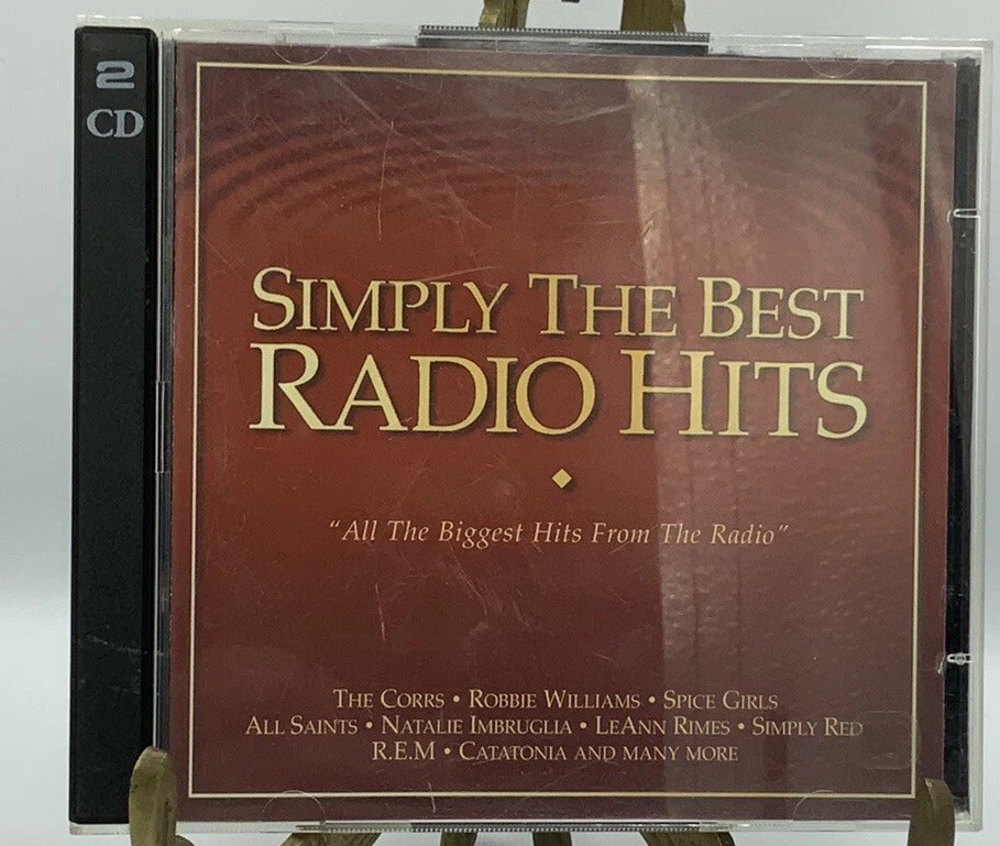 Simply The Best Radio Hits CD 1998 2-CD Comp Spice Girls REM Robbie Williams