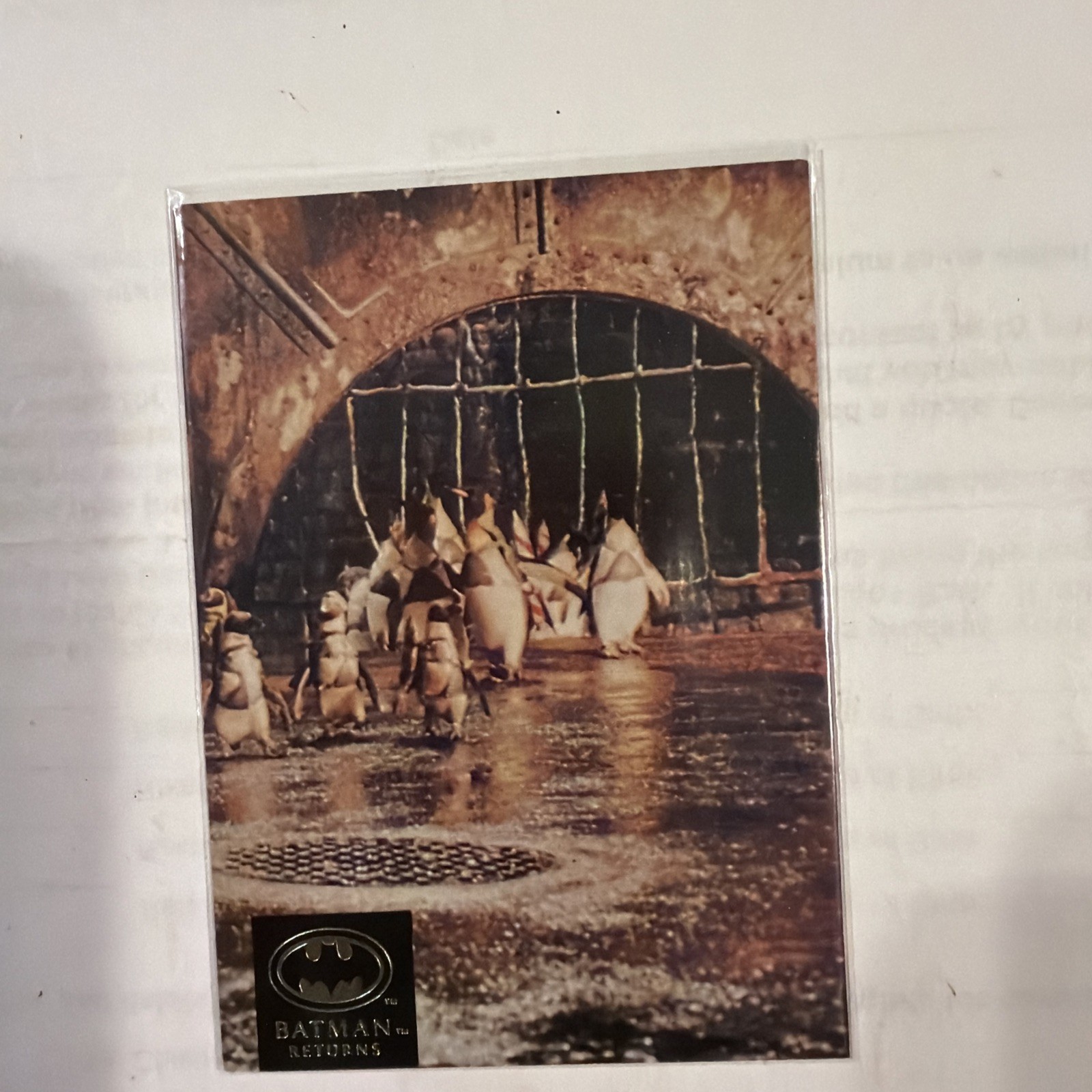 Batman 1992 Movie Topps Stadium Club Card #17 (NM)