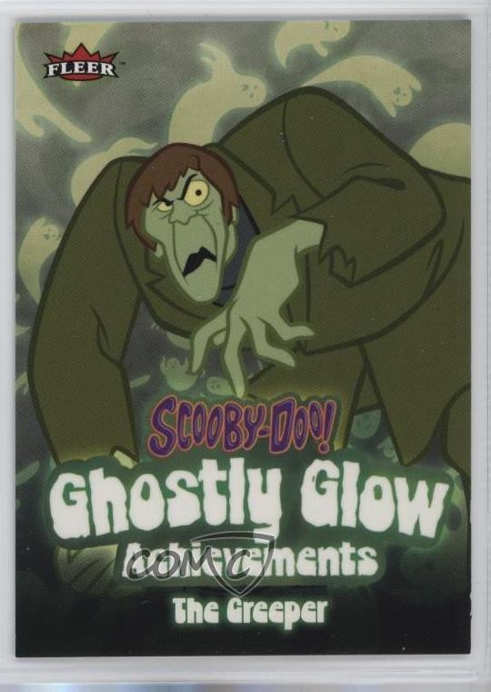 2024 Fleer Scooby Doo Ghostly Glow Achievement /150 The Creeper #GA-10 1w5w