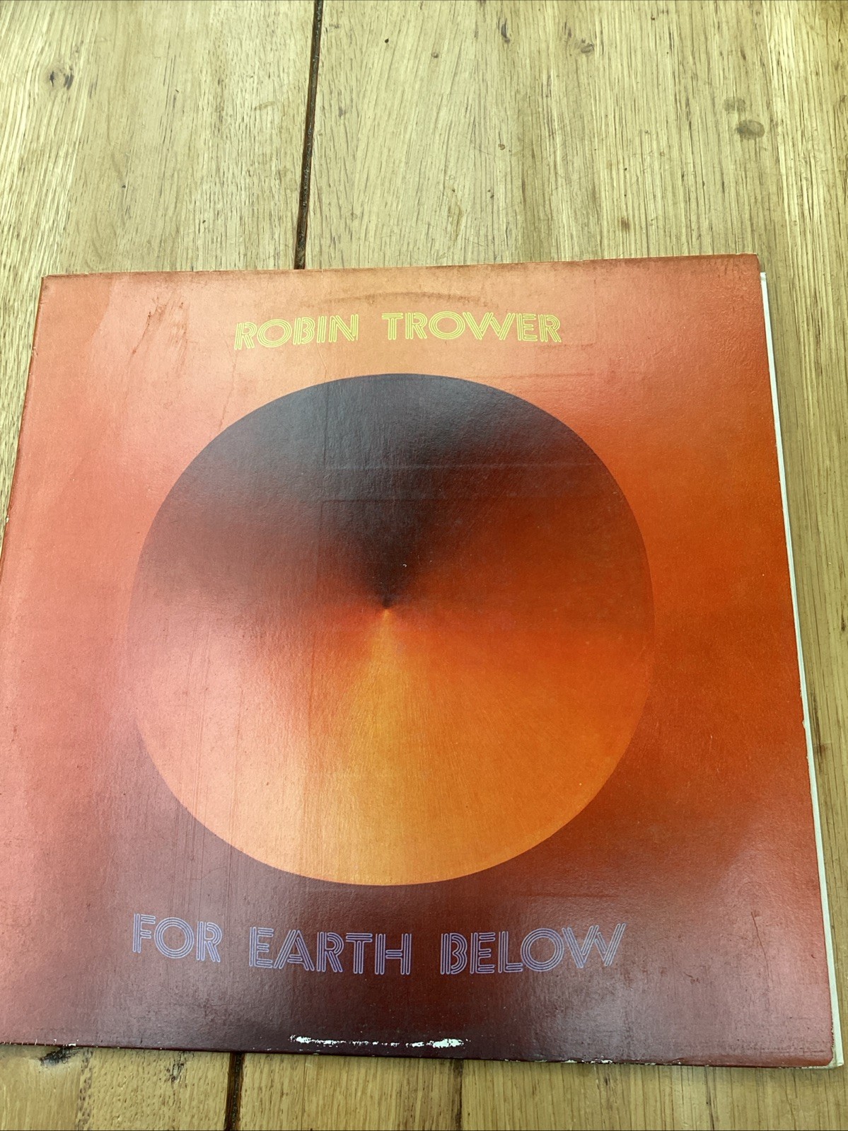 Robin Trower „for Earth below“ Chrysalis NL 51-1073 Cover & Vinyl EX Bis NM-§