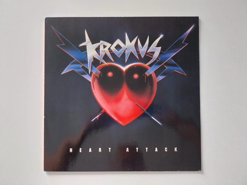 Krokus - Heart Attack - Original 1988 HeavyMetal Hard Rock Vinyl LP