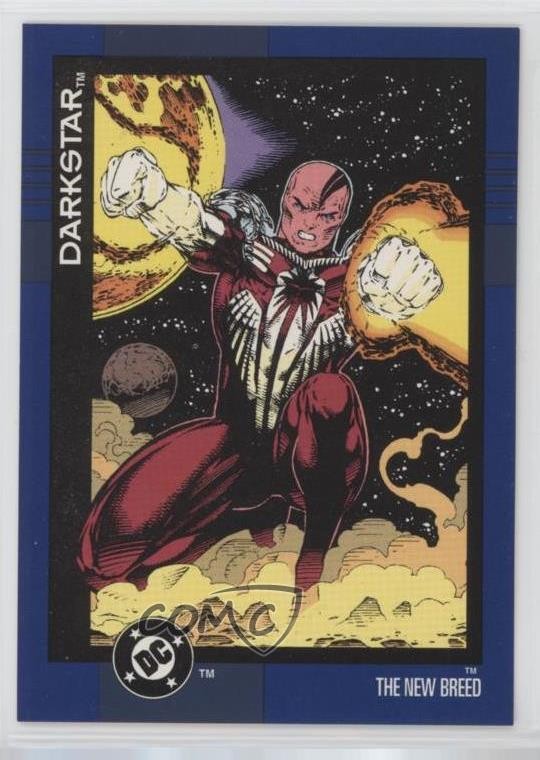 1993 SkyBox DC Cosmic Teams Darkstar #142 0u7