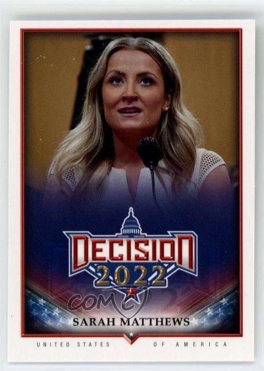 Decisione 2022 Midterm Madness Sarah Matthews #134 3hd