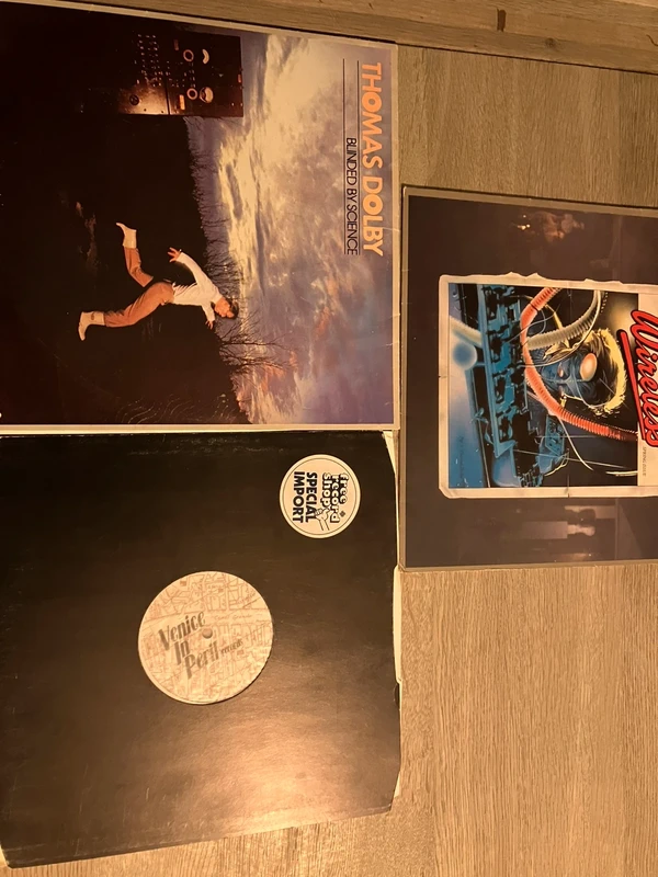 Thomas Dolby Vinyl Bundel – 3 LP’s/EP’s