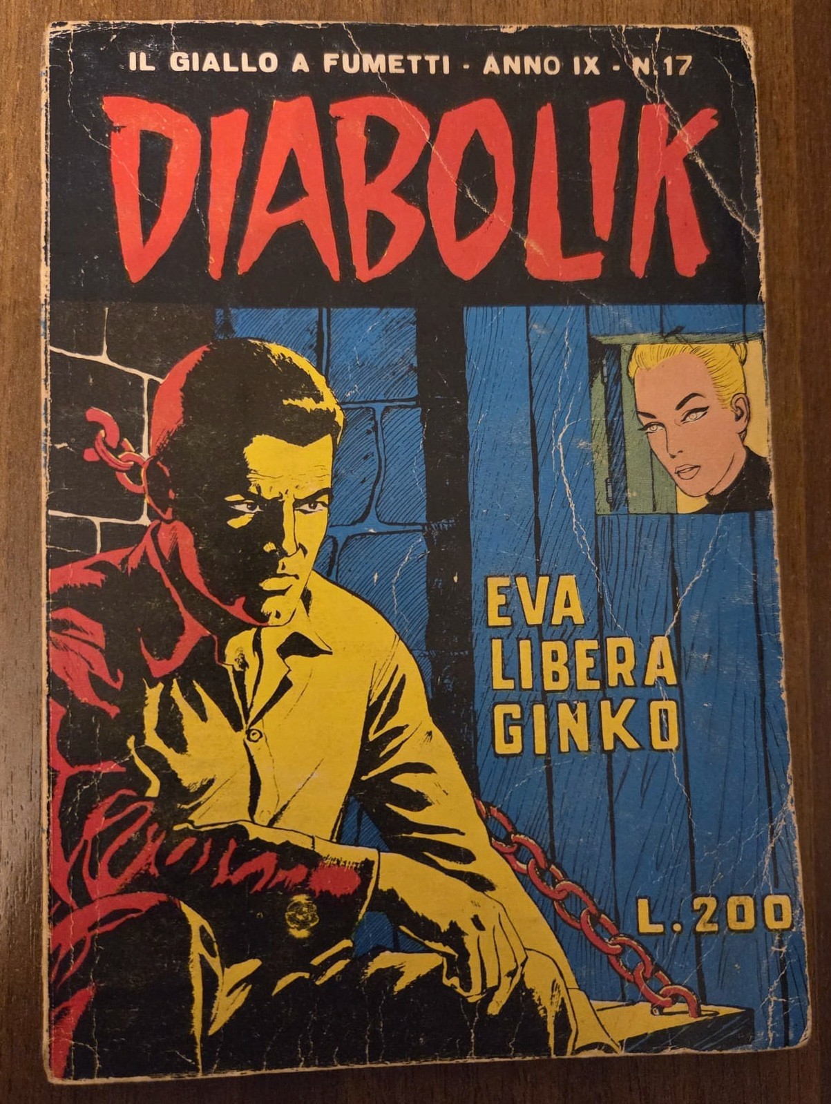 Diabolik Anno IX n.17 - Eva libera Ginko