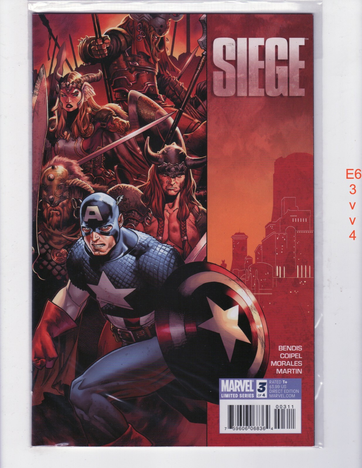 Siege #3 VF/NM 2010 Marvel e634