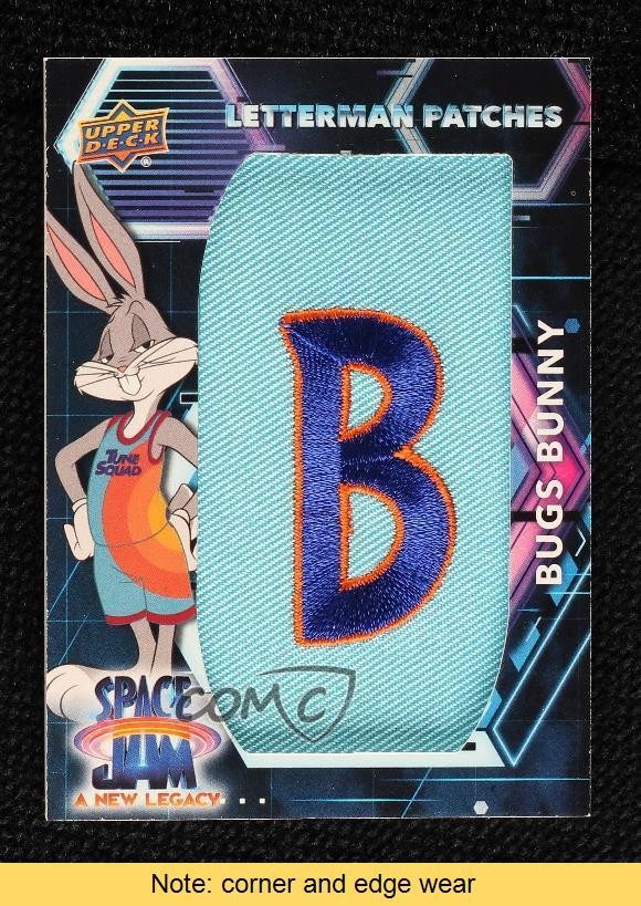 2021 Space Jam A New Legacy Letterman Tier 3 Bugs Bunny #LP-BB Patch LEGGI p1l
