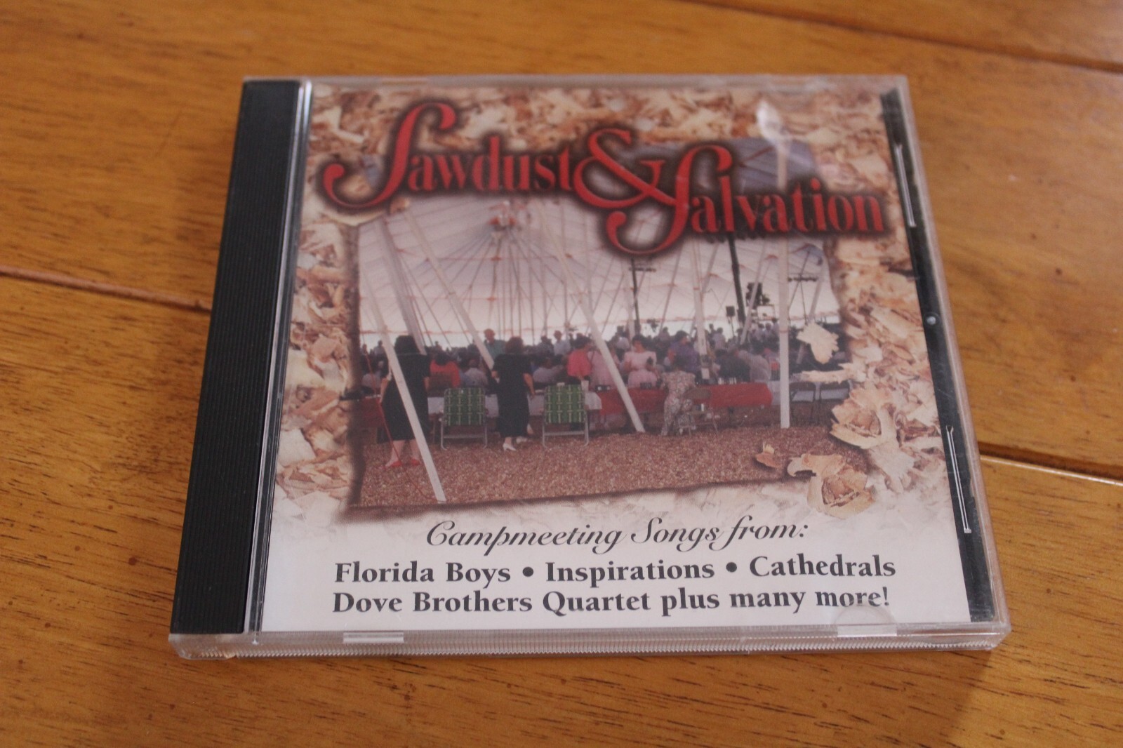 VARIOUS - SAWDUST & SALVATION CAMPMEETING SONGS (CD, 2000) SOUTHERN GOSPEL XIAN