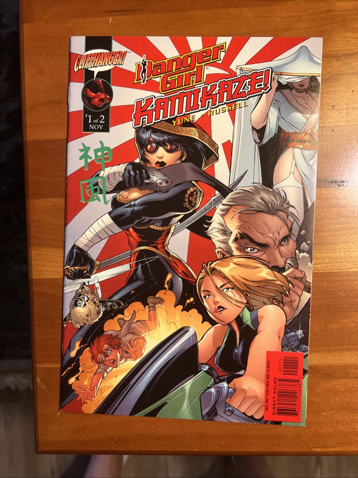WildStorm Comics Danger Girl Kamikaze 2 dicembre 2001 J4 bello