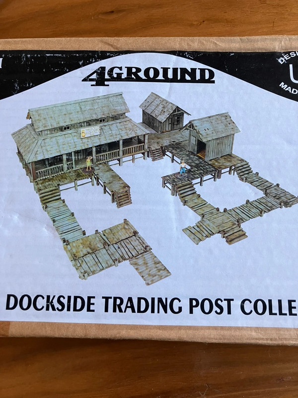 Nanhai dockside trading post collection - 28mm scale