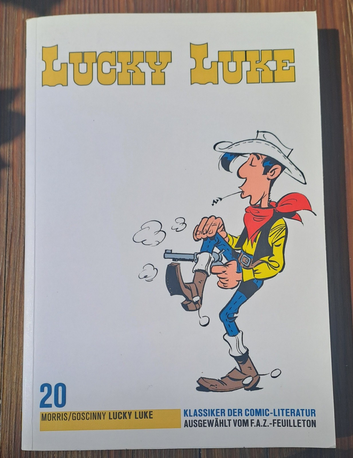 Lucky Luke #20 F.A.Z. Classici della letteratura a fumetti | fumetto | graphic novel
