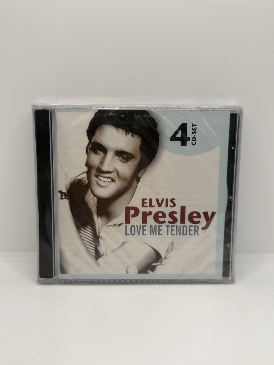 Elvis Presley Love Me Tender 4 CD Set Rock’n’Roll Oldies Membran Neu,OVP ✅ #K4