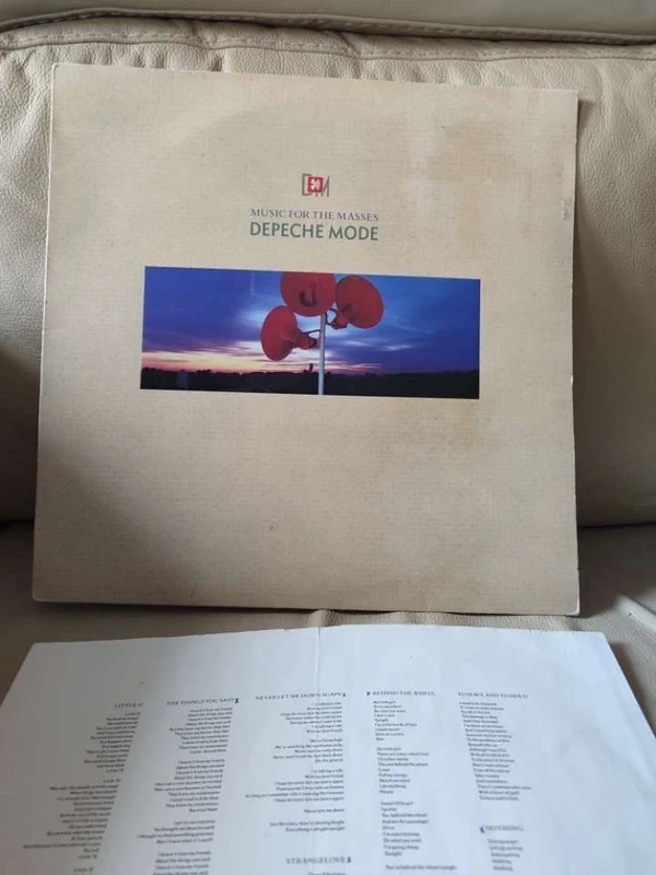 Depeche mode - music for the masses - prima stampa Francia