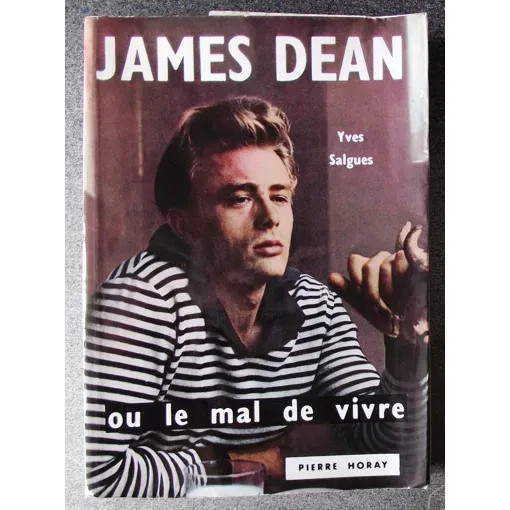 le livre "James Dean ou le mal de vivre" d'Yves Salgues, 1958