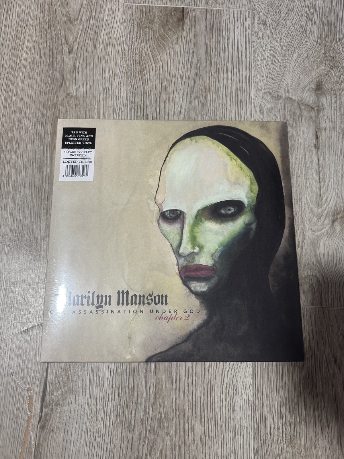 Marilyn Manson - One Assass. Under God 2 - Tan/Black/Pink/Neon Vinyl 