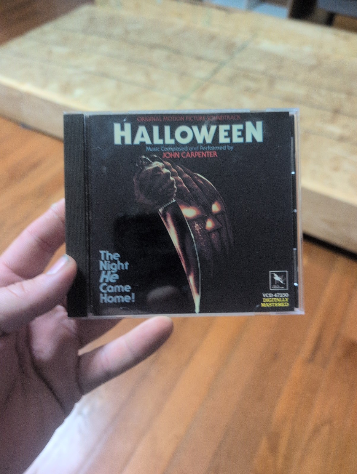Halloween Original Motion Picture Soundtrack John Carpenter CD TESTED