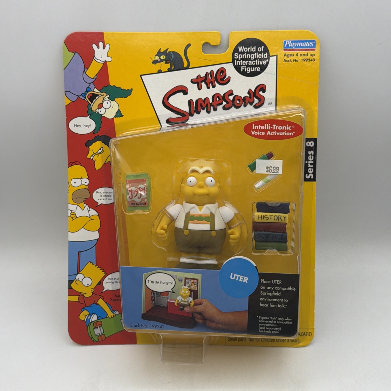 Playmates The Simpsons WOS WoS Series 8 UTER Action Figure SEALED NIB