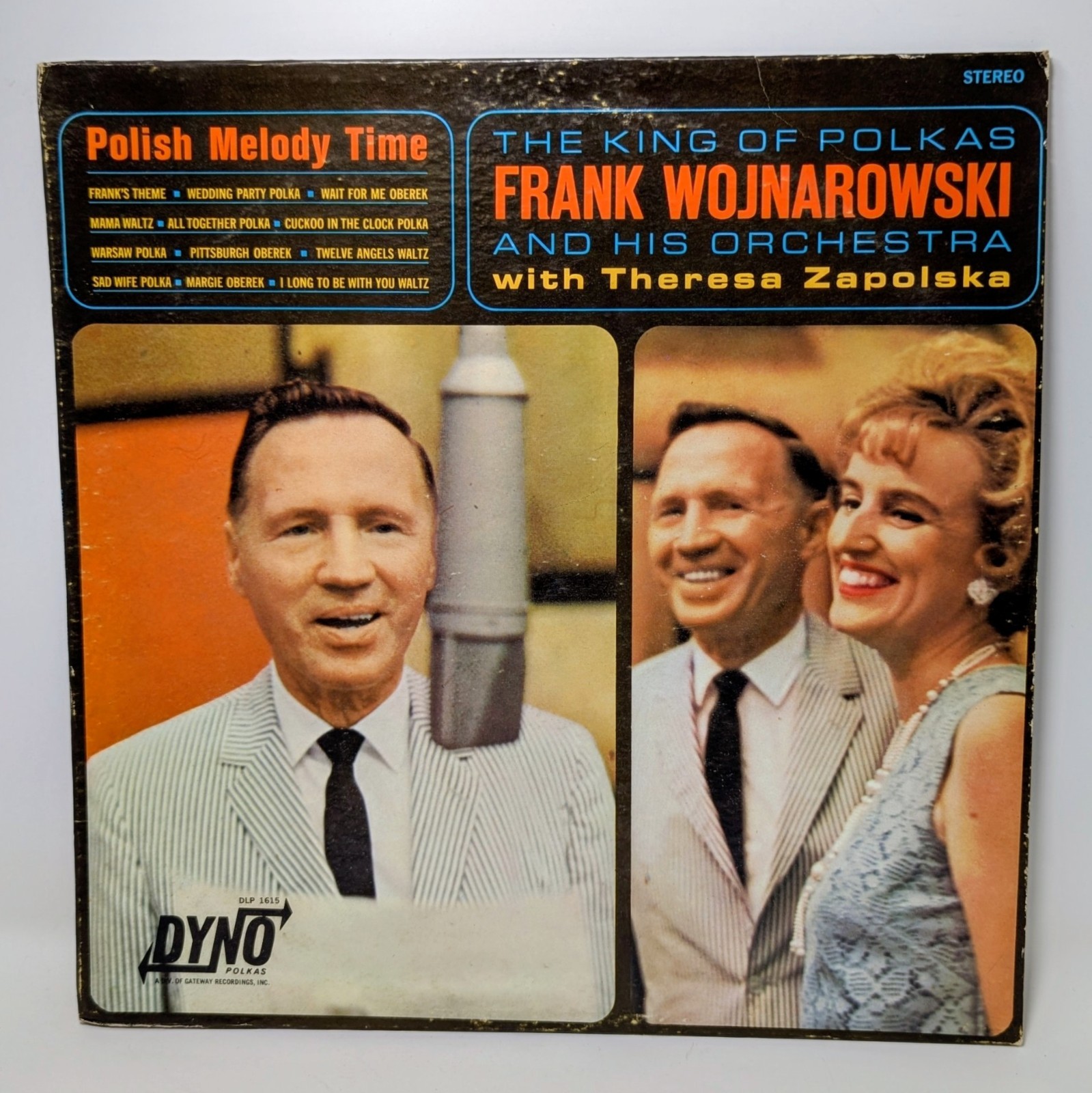 Frank Wojnarowski And His Orchestra With Theresa Zapolska* – Polish Melody Time