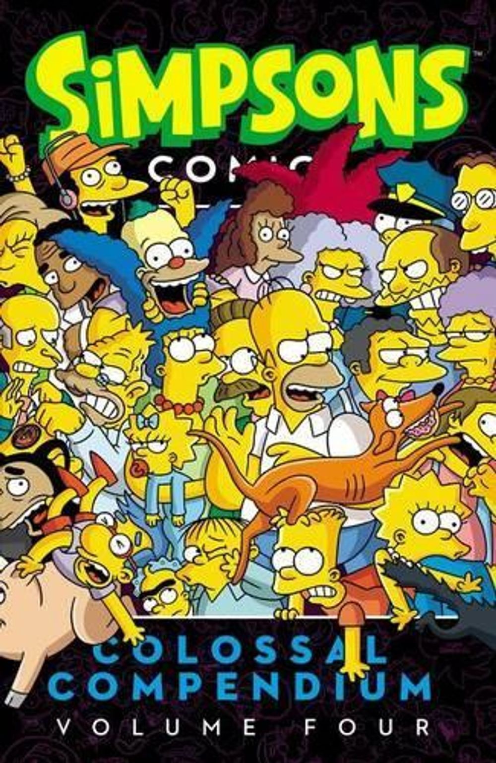 Simpsons Comics Colossal Compendium, Volume 4 by Matt Groening (English) Paperba