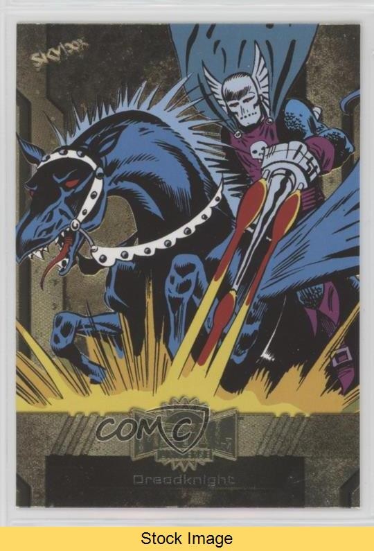 2024 Skybox Marvel Metal Universe Avengers Gold FX Dreadknight #160 LEGGI 5d9