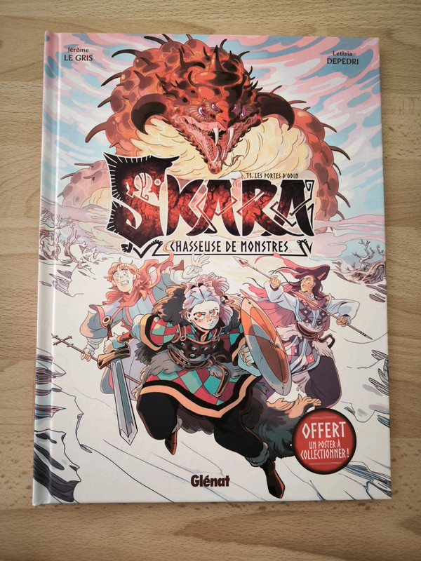 Bande dessinée Skara chasseuse de monstres tome 1