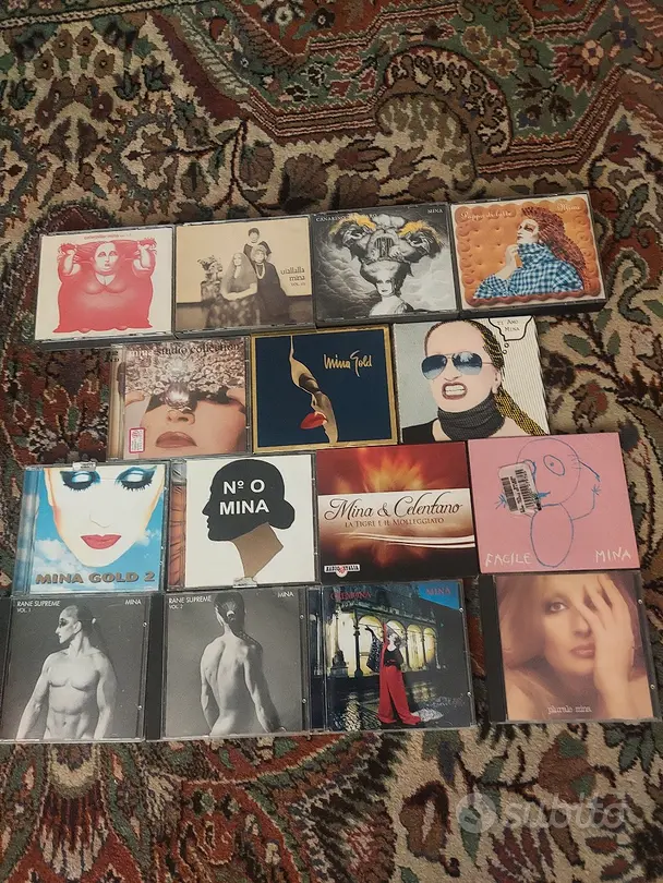 MINA LOTTO 15 CD OTTIMI BOX COFANETTI NO LP DISCHI