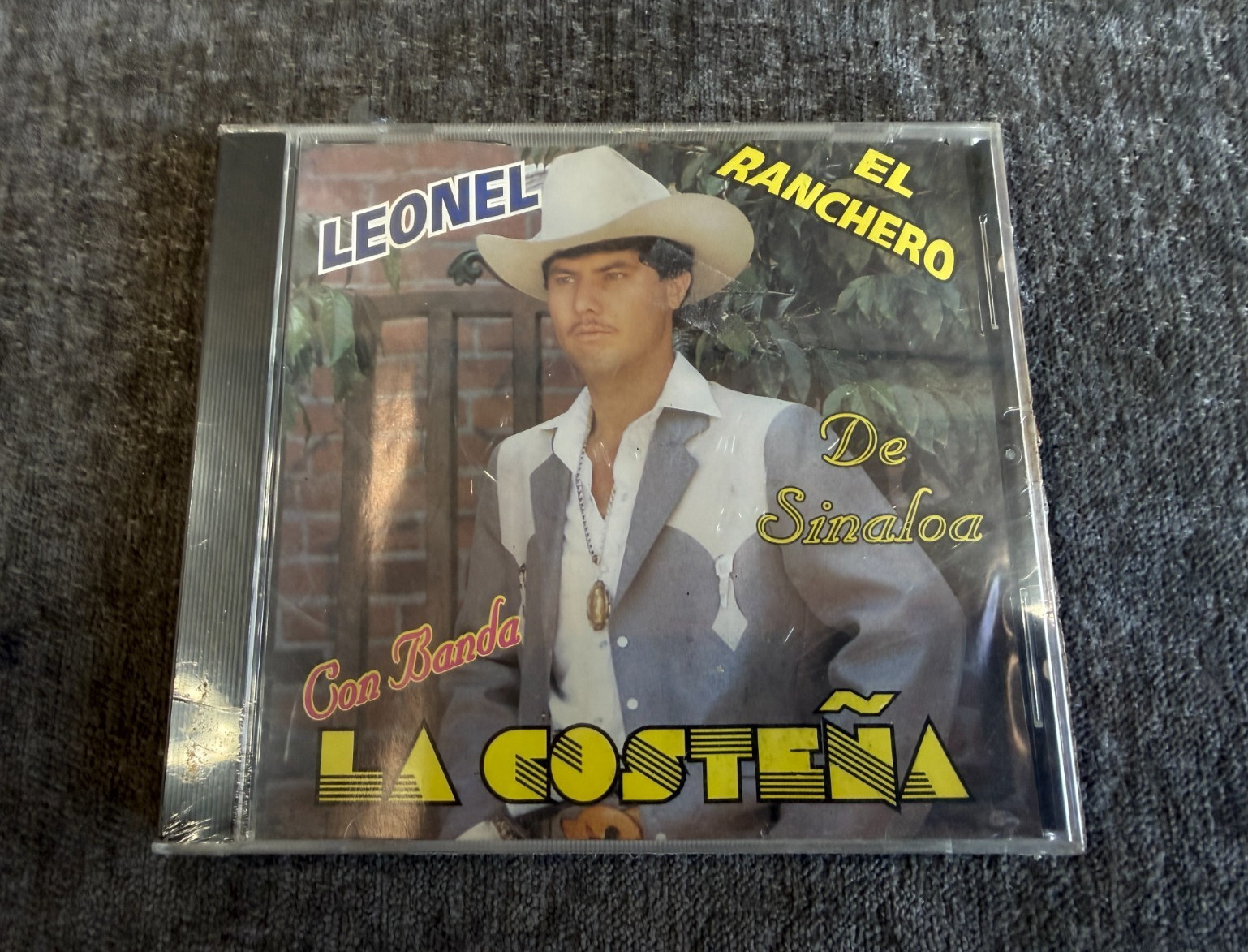 Leonel El Ranchero De Sinaloa Con Banda La Costeña CD Sealed 1998 Discos Linda