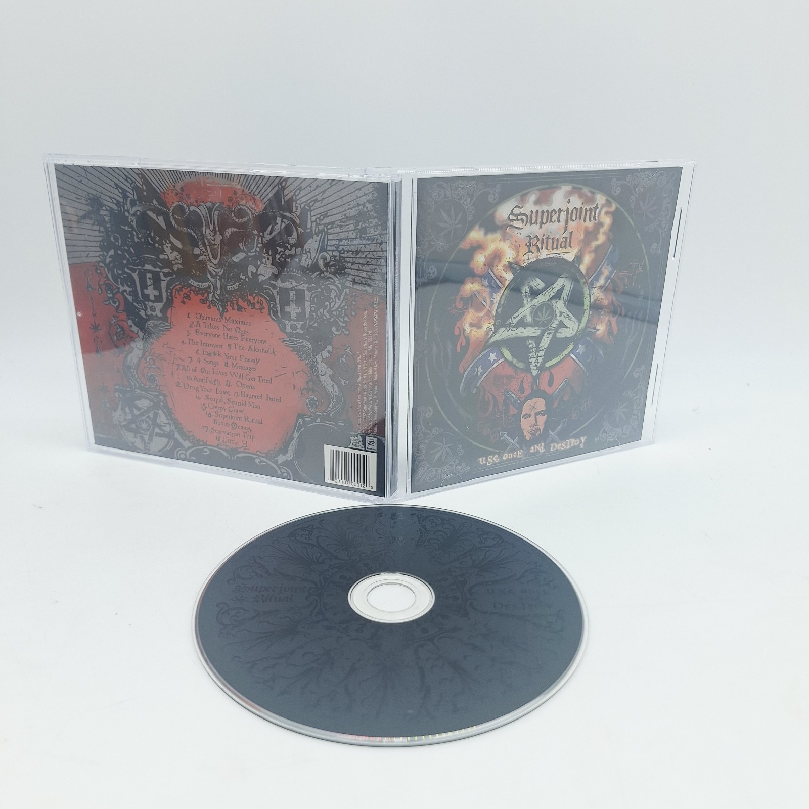 Use Once and Destroy [PA] by Superjoint Ritual CD 2002 Rock Heavy Metal Hardcore