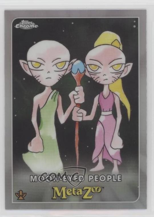 2022 Topps Chrome MetaZoo rifrattore Moon-Eyed People #44 w7v